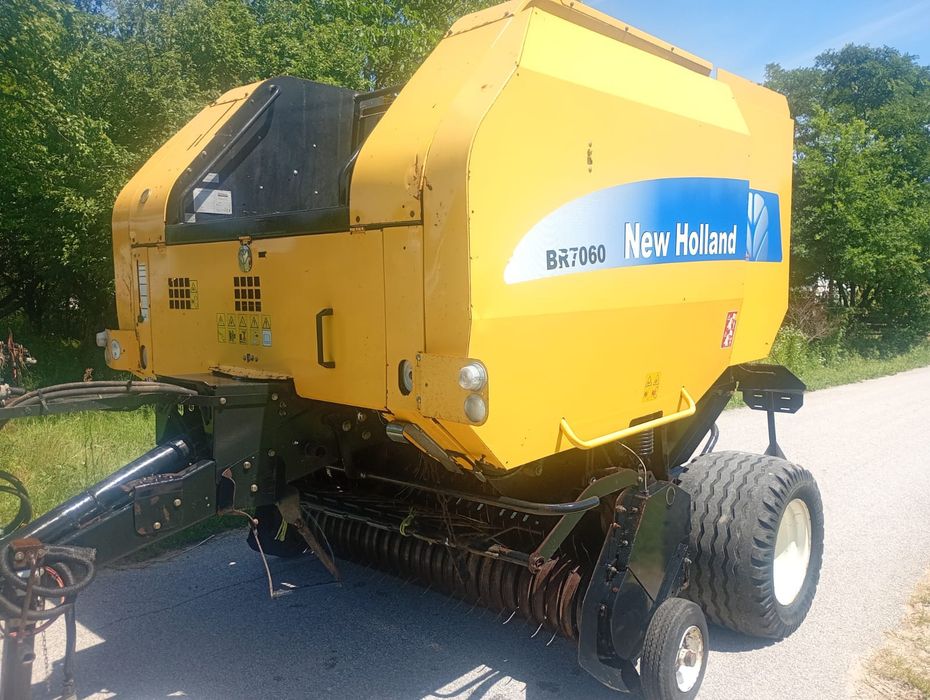 Prasa rolująca New Holland BR 7060 siatka! Super stan!