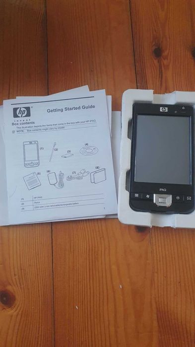 Zestaw 2x Palmtop HP iPAQ 214 + GPS. Sprawne baterie, Komplet