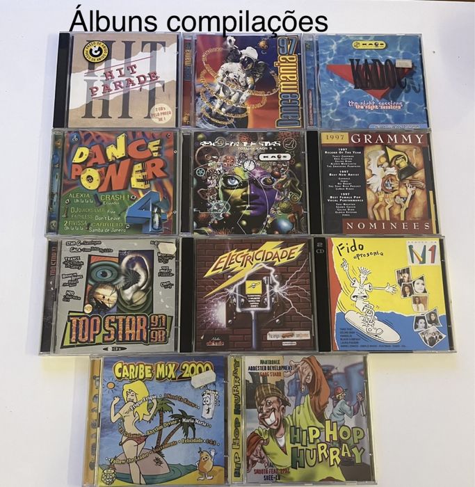 CD’s variados à unidade