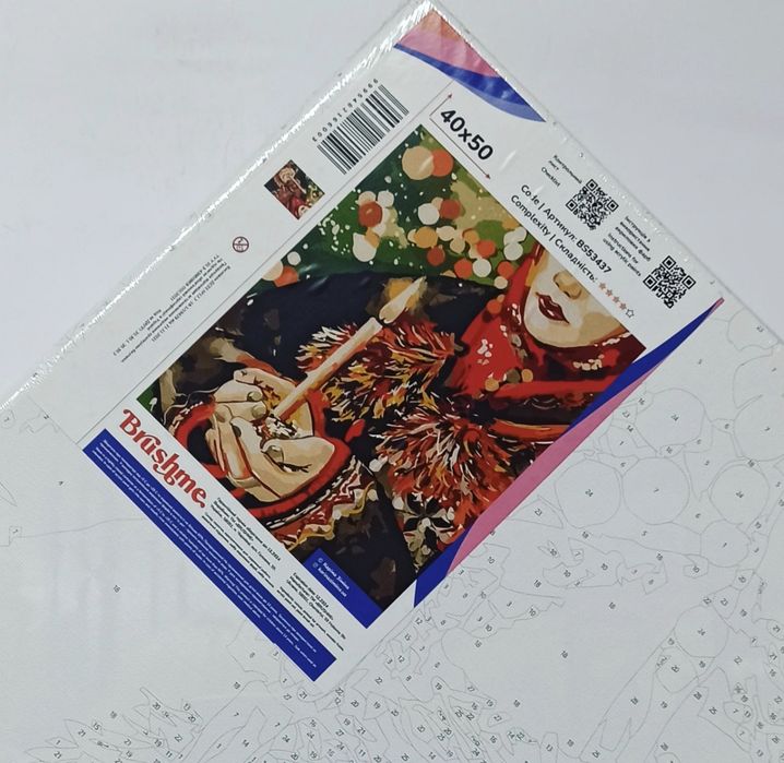 Картини за номерами новорічні