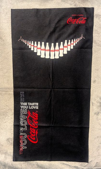 Nowe! Coca-Cola termiczne kominy ocieplacze - narty, rower, bieganie !