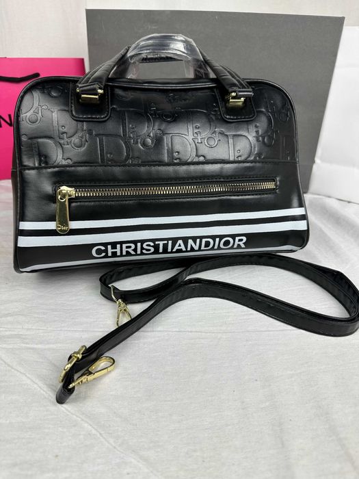 Torba Torebka damska Cristian Dior kuferek nowa HIT listonoszka czarna