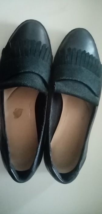 Туфли кожанные Clarks 38р.