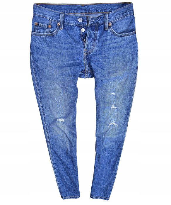 Levis 501 Ct Jeansy Damskie Boyfriendy W24 L34