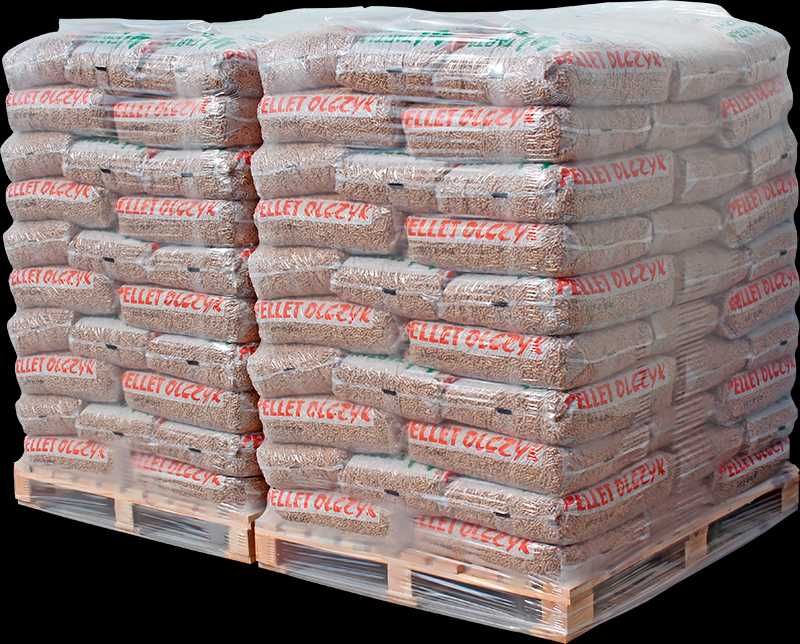 Pellet drzewny OLCZYK Certyfikat ENplus A1 , Dinplus   2450zł/ tona