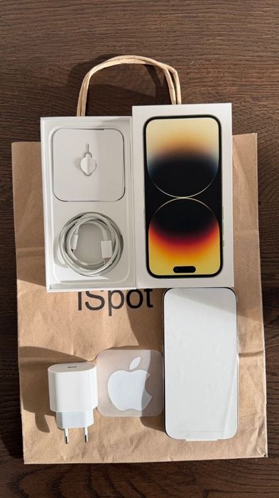 iPhone 14 PRO Gold 256GB SUPER STAN!