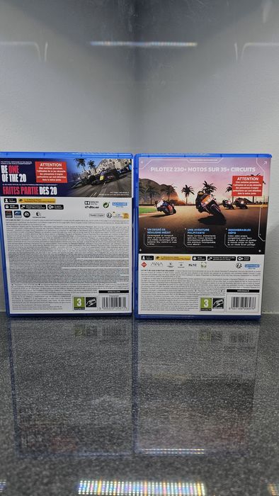 Pack 2X F124 Ride 5 PS5 PlayStation 5 2024 F1 24 Formula One GP Moto