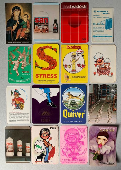 Calendários Antigos Variados (preço unitário)