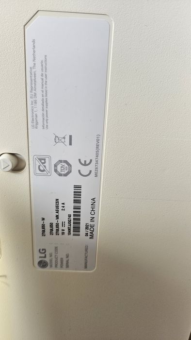 Monitor LG 27UL650-W 4K HDR