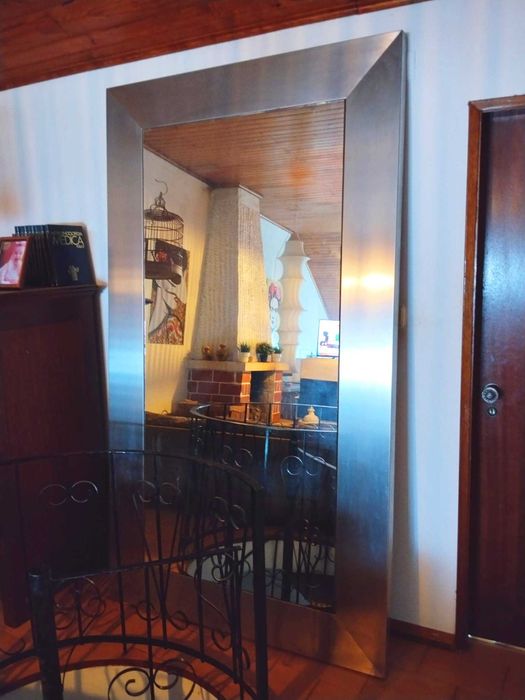 vende-se espelho inox de grandes dimensões 275x150 cm