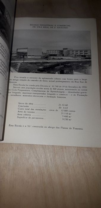 Novas Instalações de Escolas Técnicas a Inaugurar em (1962, 1963)