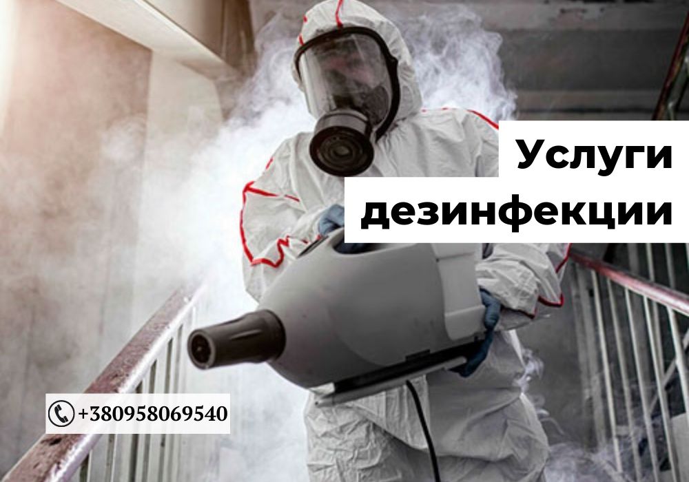 Дезинсекция уничтожение тараканов травля клопов Обробка від комах