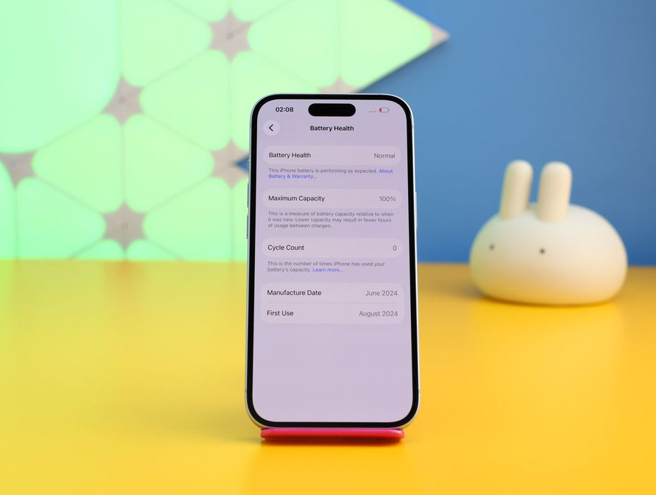 Смартфон Apple iPhone 15 128GB Blue (155122) Б/У З ГАРАНТІЄЮ