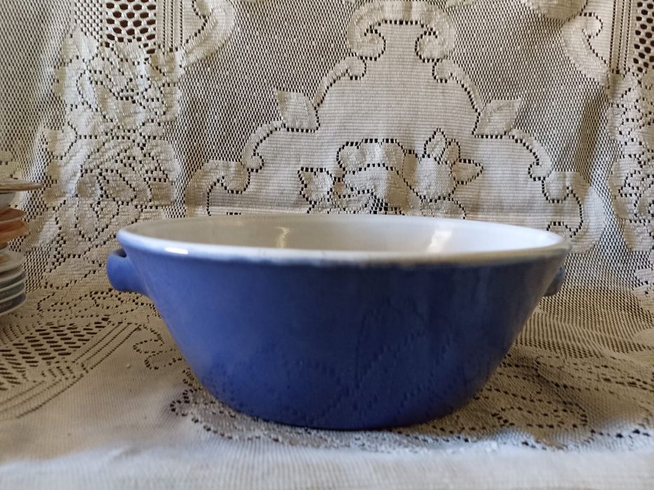 Saladeira Taça Fruteira em Faiança Portuguesa Cesol (antiga, rústico)
