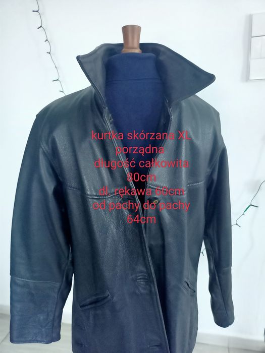Kurtka skórzana XL damska