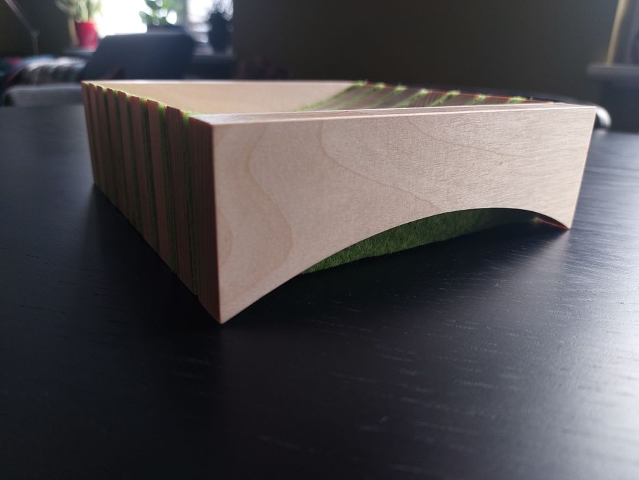 Drewniana paterka (handmade)