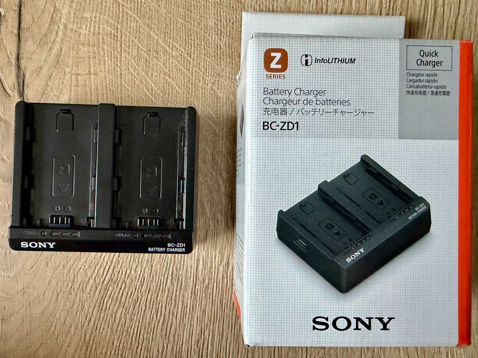 Sony Ładowarka podwójna BC-ZD1 do akumulatora NP-FZ100