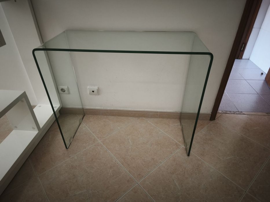 Consola de vidro