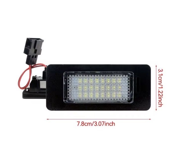 Подсветка номера Audi A1 A3 A4 S4 B8 A5 S5 8T A6 VW PASSAT