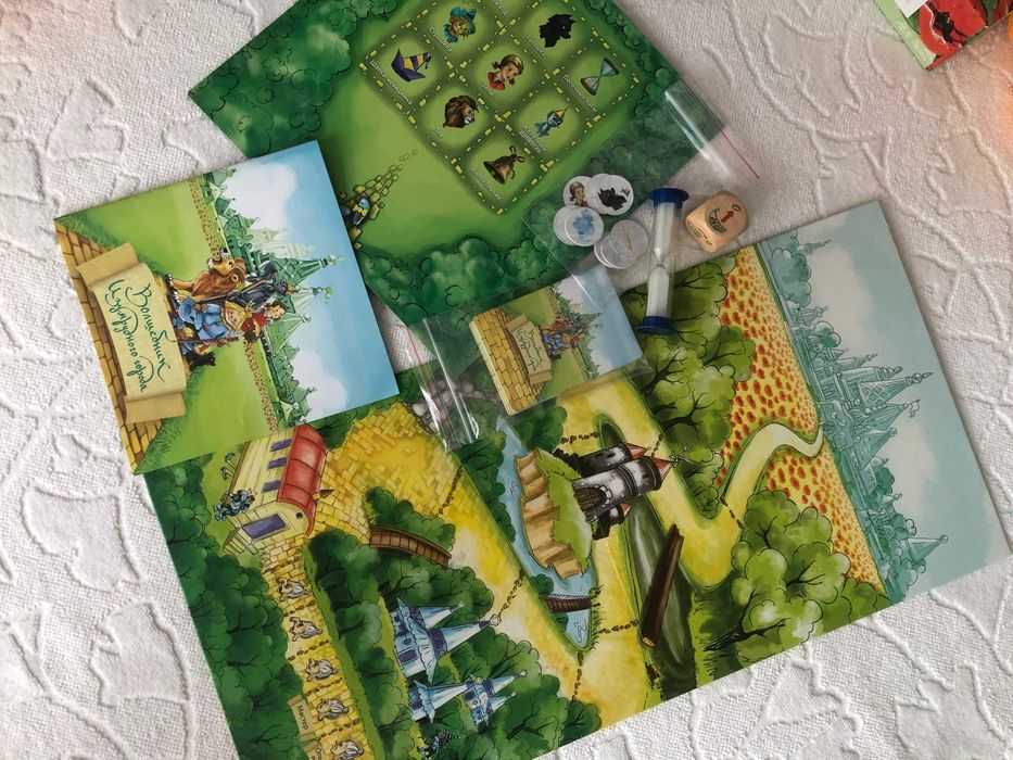 Настольная Семейная Игра бестселлер6+"Волшебник Изумрудного города" Magellan mglan Идеальный