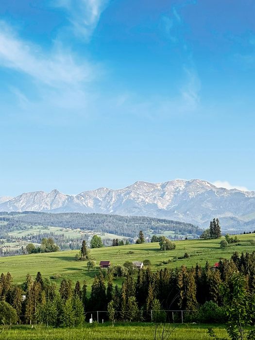 Działka z panoramą Tatr
