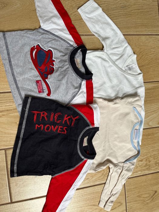 Kaftanik bluzy bluza 4szt OKAZJA rozm.  68!