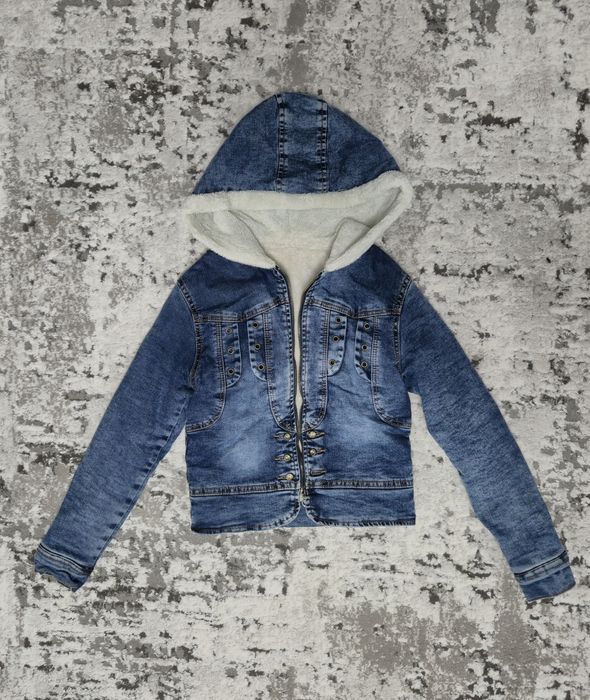 Теплая куртка рост 128-136