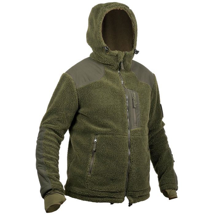 Polar de Caça Quente Sherpa Cardado 900 Verde