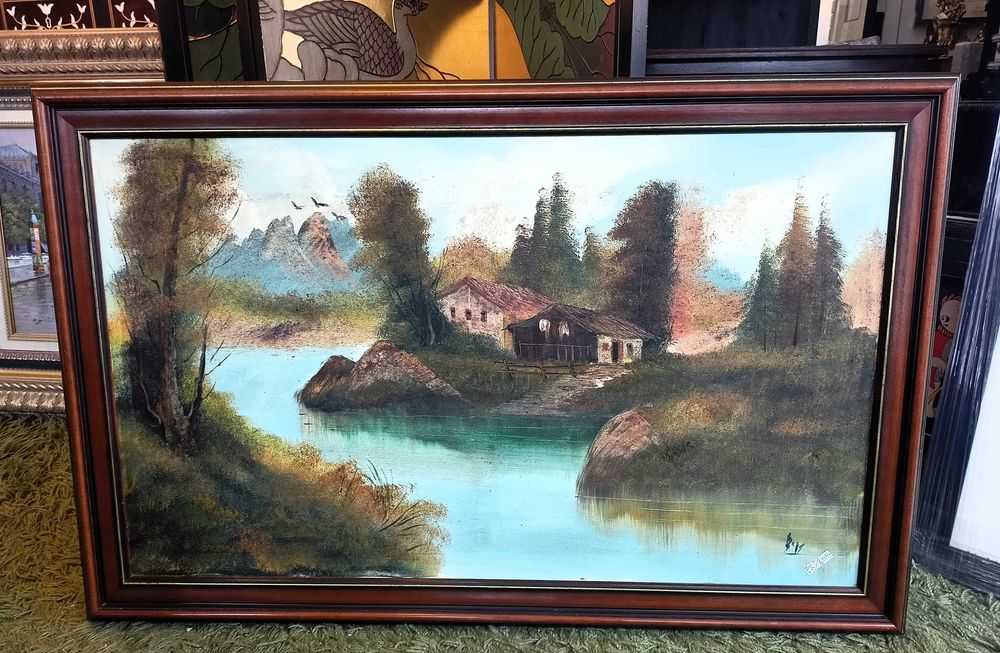 Quadro Óleo Sobre Tela