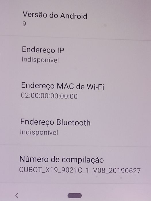 Smartphone Cubot x19 64Gb Rom 4Gb Ram - ler a descrição