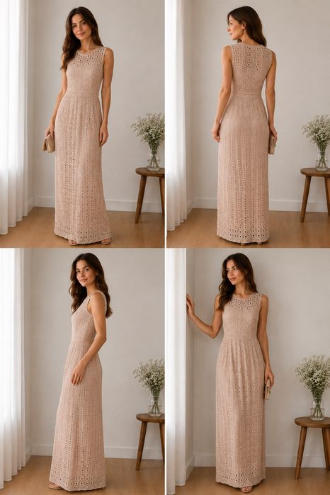 Довга мереживна сукня бренду Spotlight by warehouse . S-M