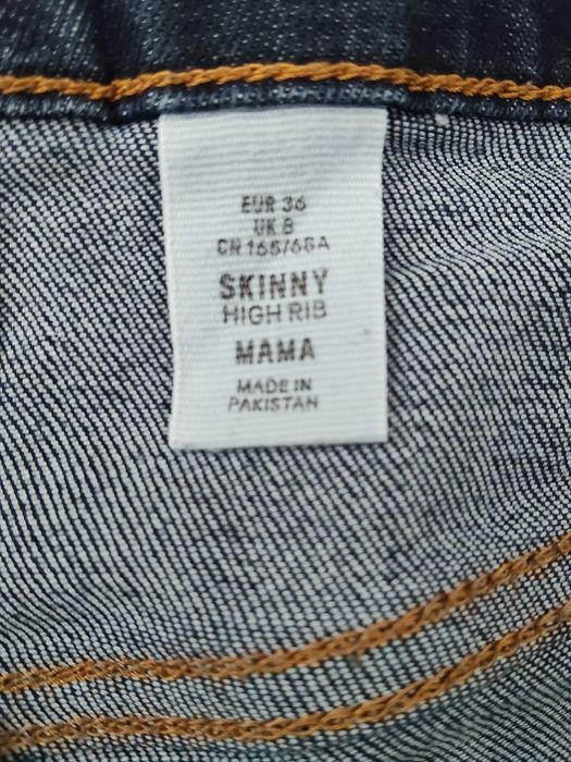 Jeansy ciążowe H&M
