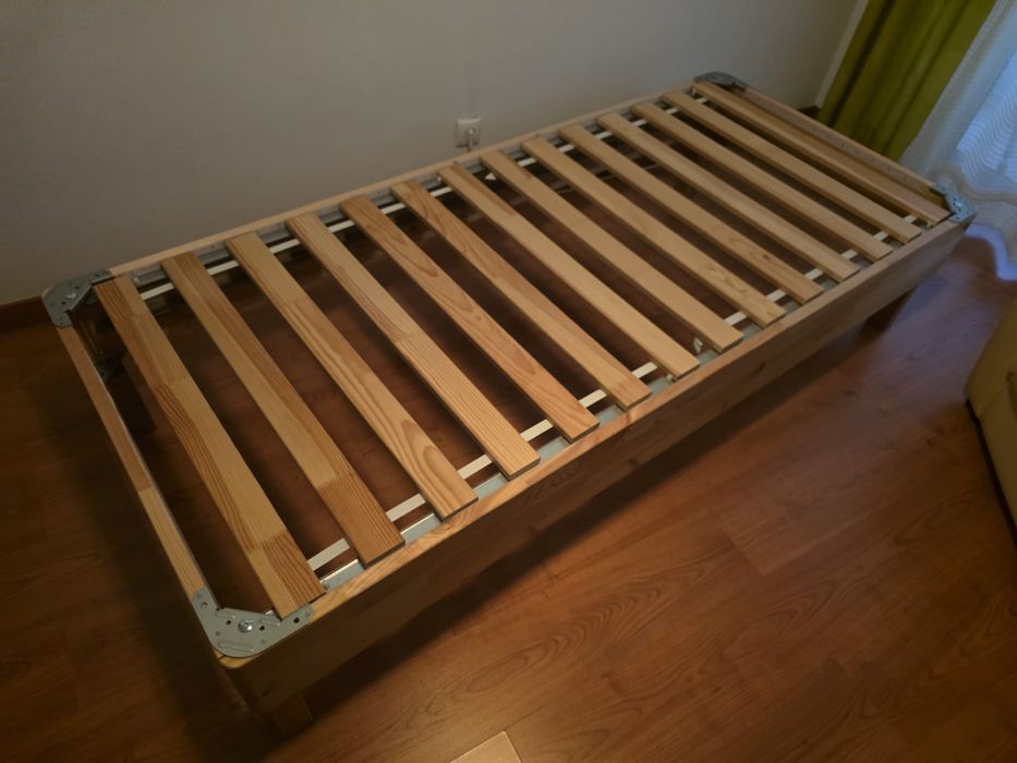Cama Solteiro Madeira Pinho