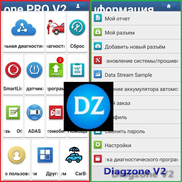 Автодиагностика ThinkDiag2 и Ediag Plus + DZone  + LVScan OBD сканер Все Марки