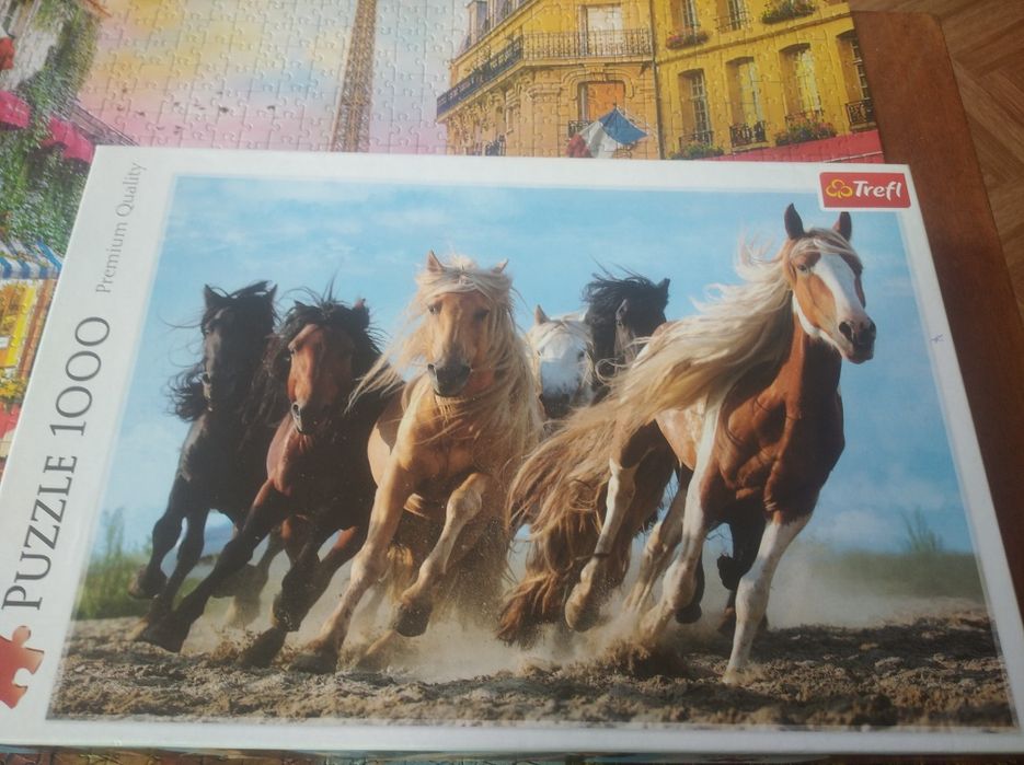 Пазлы 1000 trefl разные