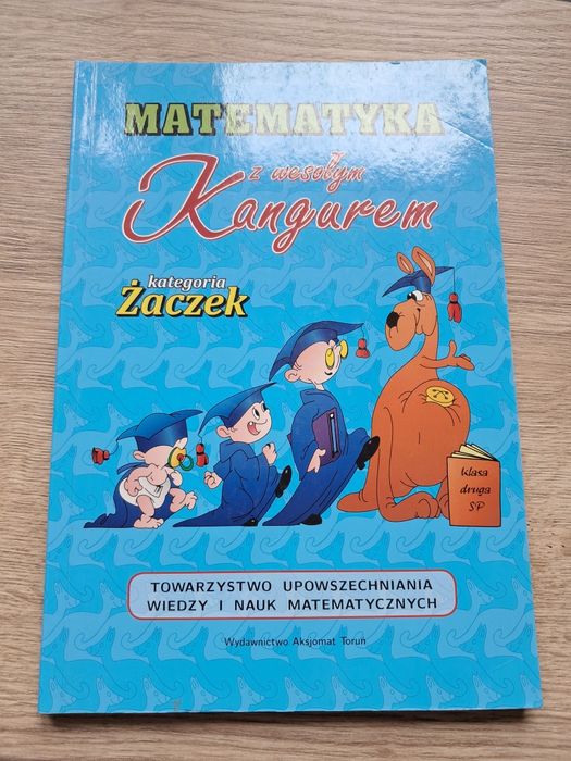Książka "Matematyka z wesołym Kangurem" Kat. ŻACZEK 2 Klasa SP