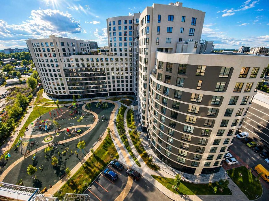 Квартира мрії у Львові: 2 кімнати, тераса, 85,7 м², ЖК Парус City