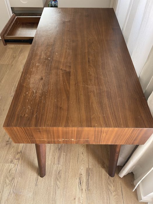 Secretaria de madeira  120 x 60 x 75.5cm