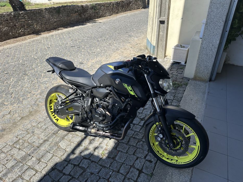 Yamaha MT 07 2018 com 22.000