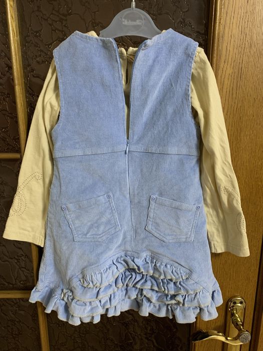 Продам детское замшевое платье