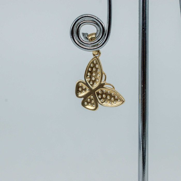 złota zawieszka 585 1,62gram motyl NOWA WYSYŁKA GRATIS