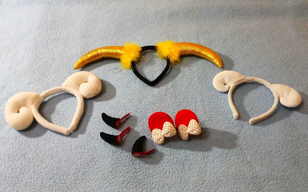 Обідки на волосся   Вушка Ріжки Антенки