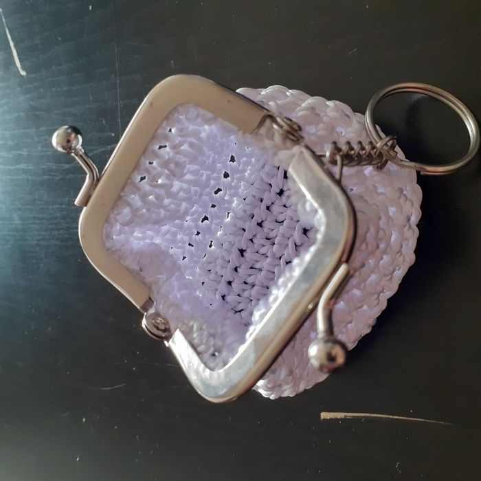 Porta moedas de crochê (ler descrição completa)