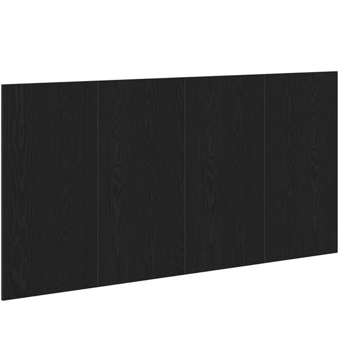 Cabeceira de cama preta 160 cm x 80 cm x 1.5 cm