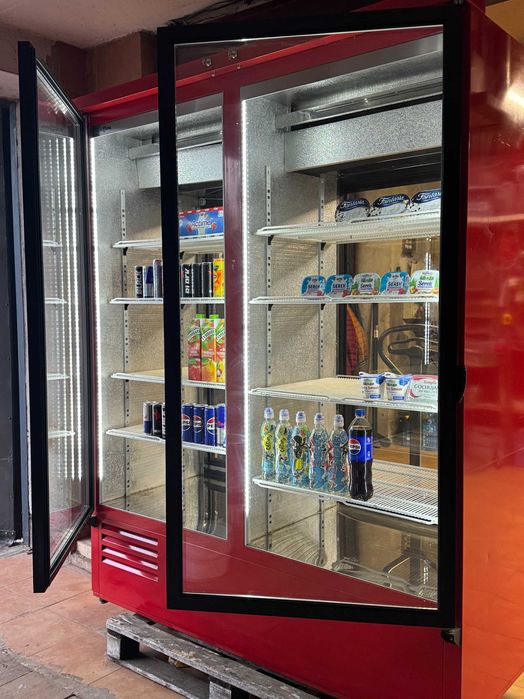 Szafa chłodnicza gastronomiczna RAPA SCh-2SR 1242L przelotowa LED -jak nowa.