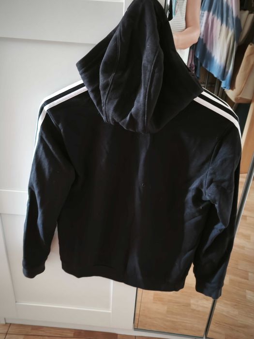 Casaco de fato de treino da Adidas preto/ 11-12 anos