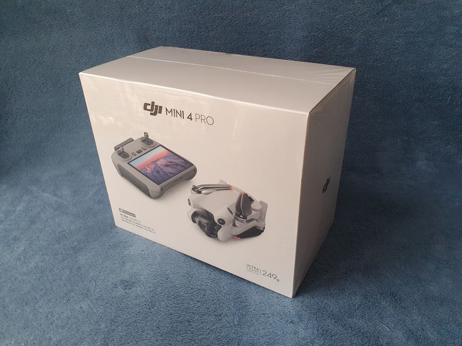 Nowy Dron DJI Mini 4 Pro Fly More Combo i Kontroler RC2 Gwarancja Łódź