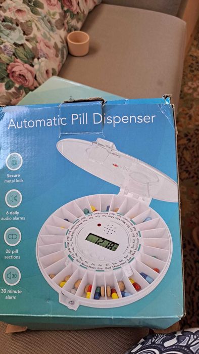 Dispensador automático de comprimidos