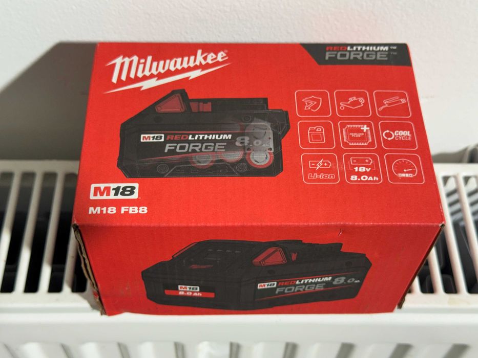 Nowy oryginalny akumulator bateria MILWAUKEE FORGE M18FB8 18V 8.0Ah