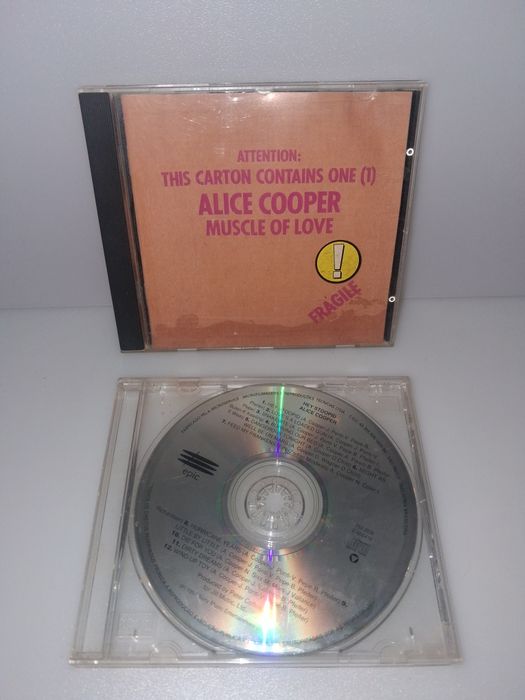 2 Antigos CDS de Música Alice Cooper
